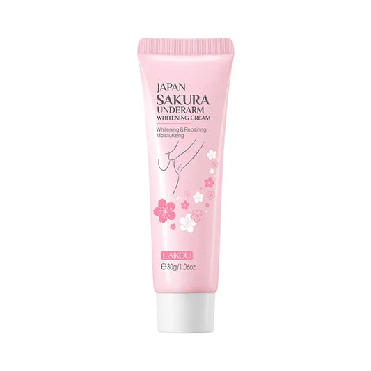 LAIKOU Sakura Underarm & Body Cream | Soft Even-Looking Skin Care 30g