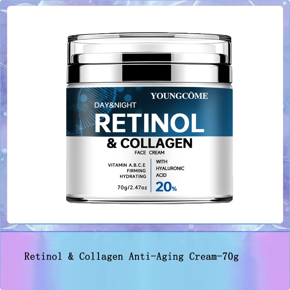 YOUNGCOME Retinol & Collagen Face Cream | Daily Moisture Care 70g