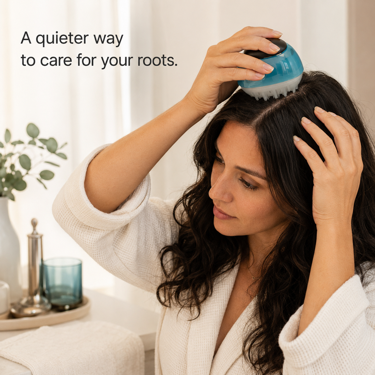 Calm Scalp Applicator Massager — Daily Tension Relief
