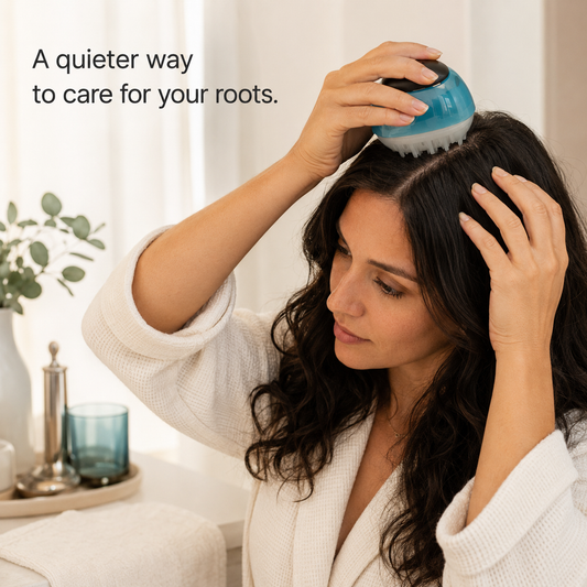 Calm Scalp Applicator Massager — Daily Tension Relief
