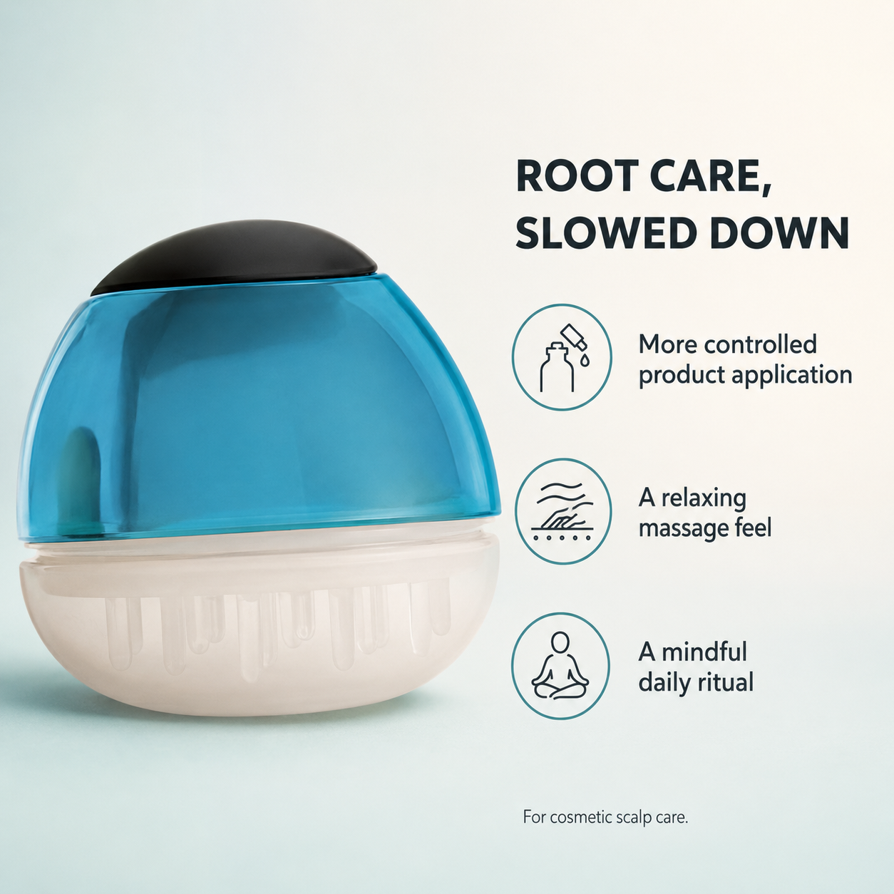 Calm Scalp Applicator Massager — Daily Tension Relief