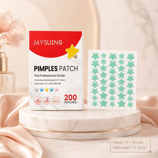 Jaysuing Star Veil Hydrocolloid Blemish Patches – 200 Count