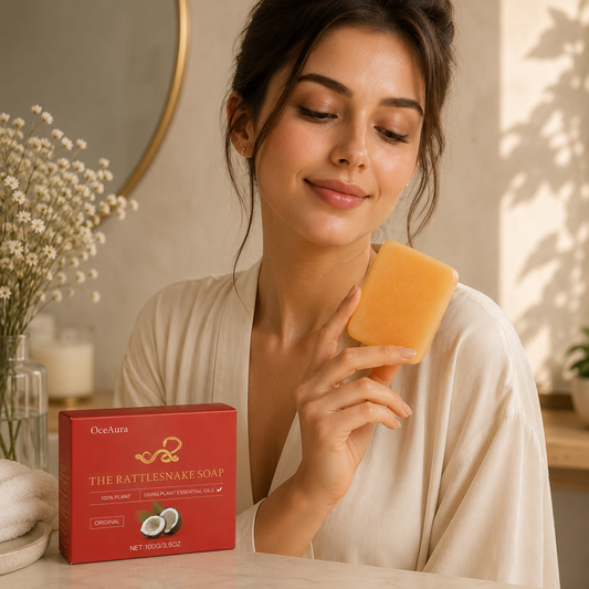 OceAura Plant Oil Facial Cleansing Bar – 100g