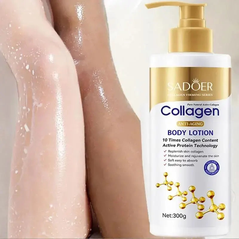 Collagen Body Lotion | Soft Daily Moisture Cream for Smooth-Feeling Skin