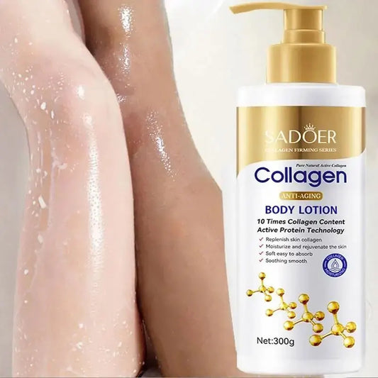 Collagen Body Lotion | Soft Daily Moisture Cream for Smooth-Feeling Skin