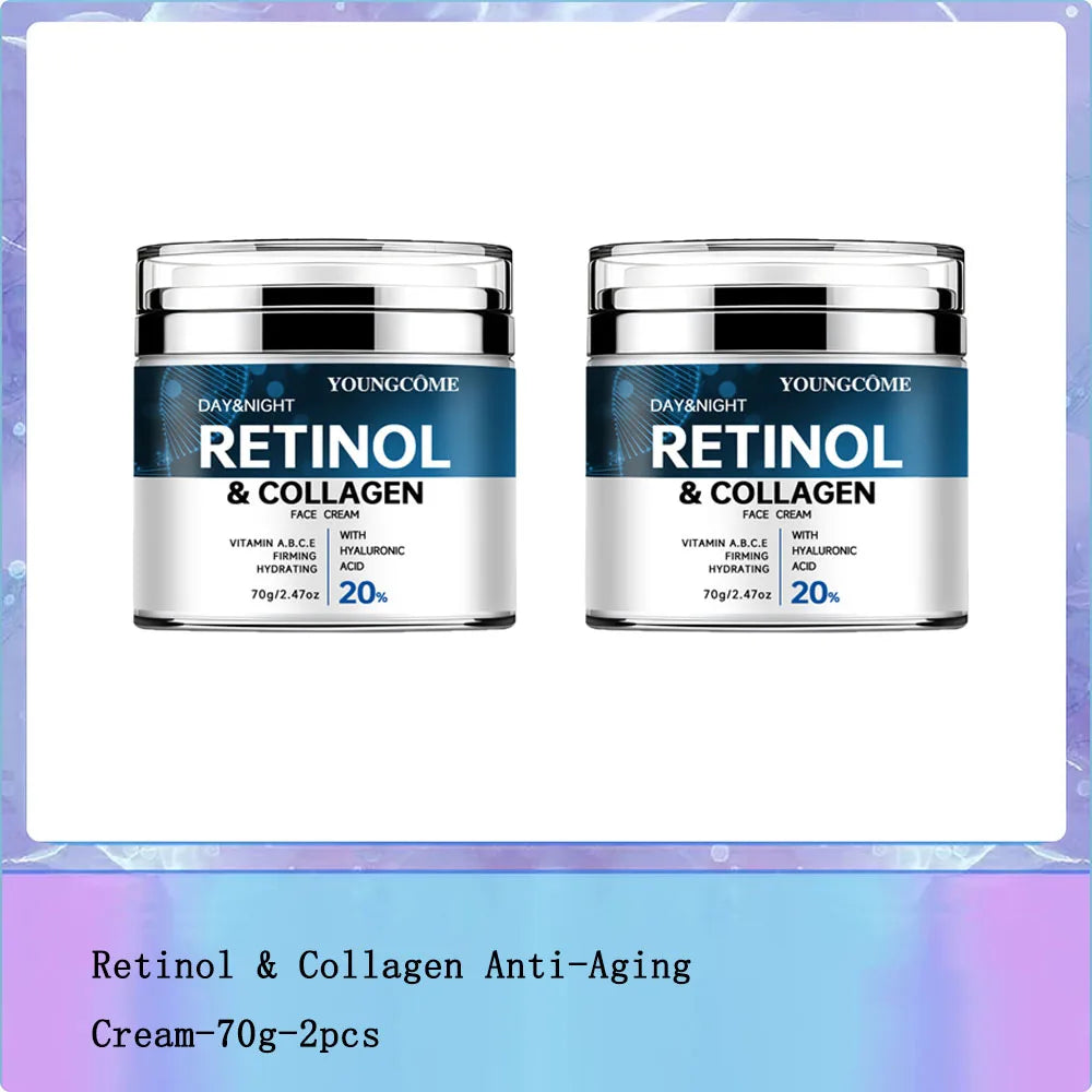 YOUNGCOME Retinol & Collagen Face Cream | Daily Moisture Care 70g