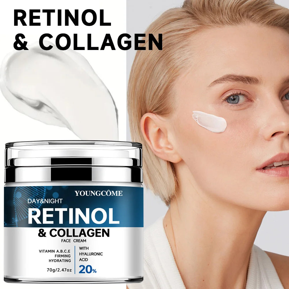 YOUNGCOME Retinol & Collagen Face Cream | Daily Moisture Care 70g