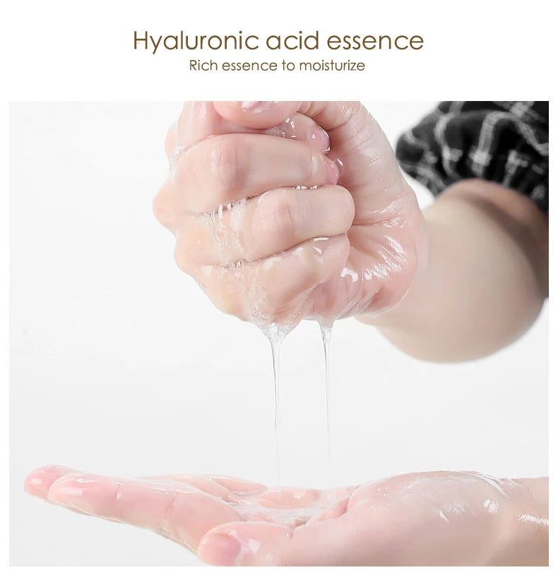 BIOAOUA Gold Glow Hyaluronic Acid Sheet Mask Set | 10 Pieces