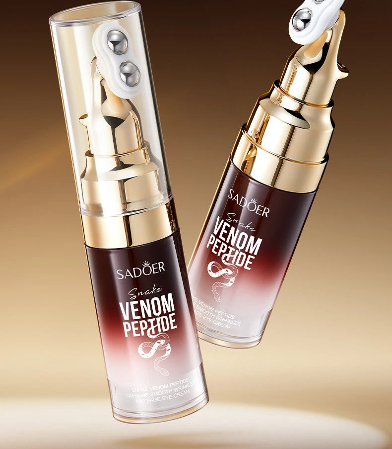 SADOER Peptide & Caffeine Massage Eye Cream | Cooling Under-Eye Care 25gEye Cream