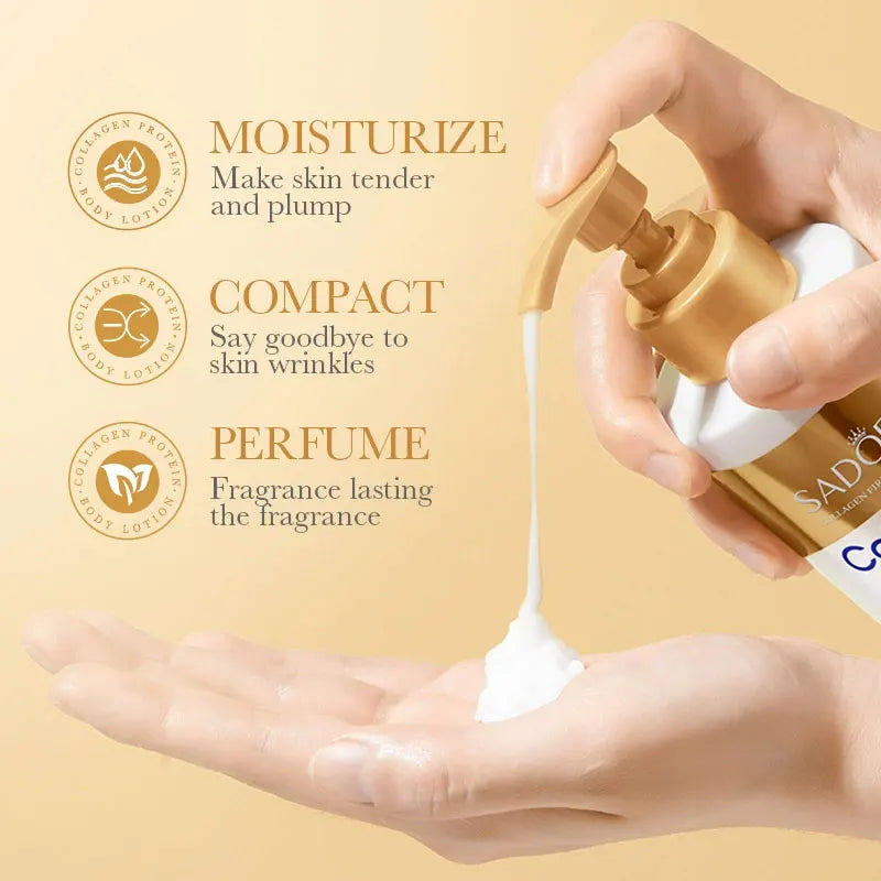 Collagen Body Lotion | Soft Daily Moisture Cream for Smooth-Feeling Skin