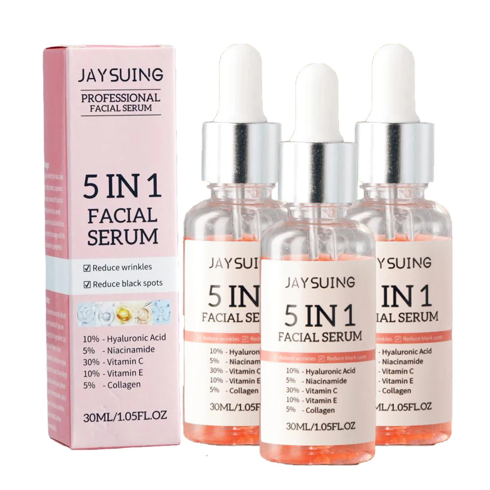 JAYSUING Daily Glow Facial Serum | 5 in 1 Hydrating Care 30ml