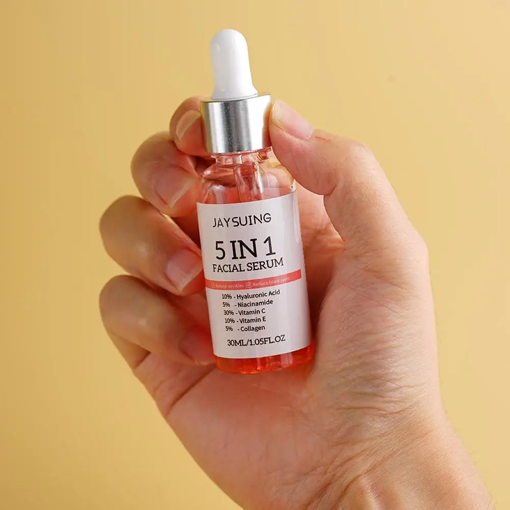 JAYSUING Daily Glow Facial Serum | 5 in 1 Hydrating Care 30ml