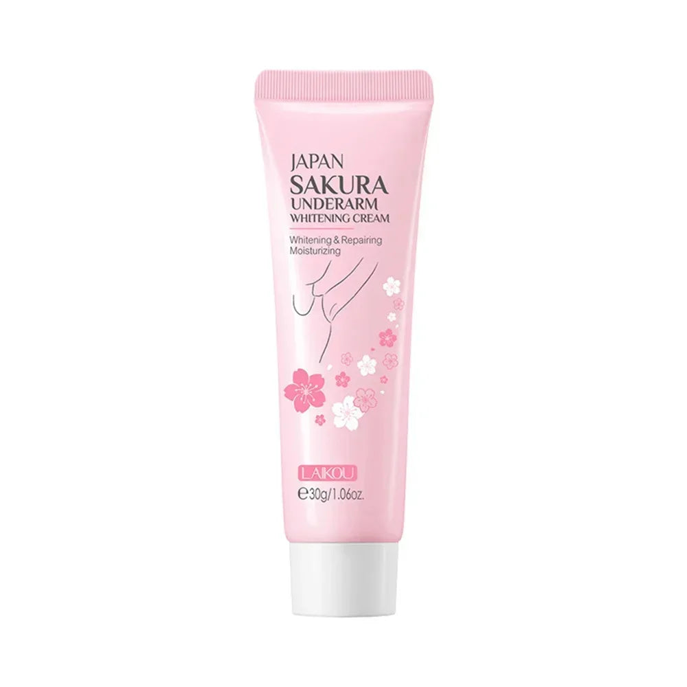 LAIKOU Sakura Underarm & Body Cream | Soft Even-Looking Skin Care 30g