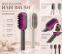 Aeternis Self-Cleaning Scalp Massage Detangling Brush